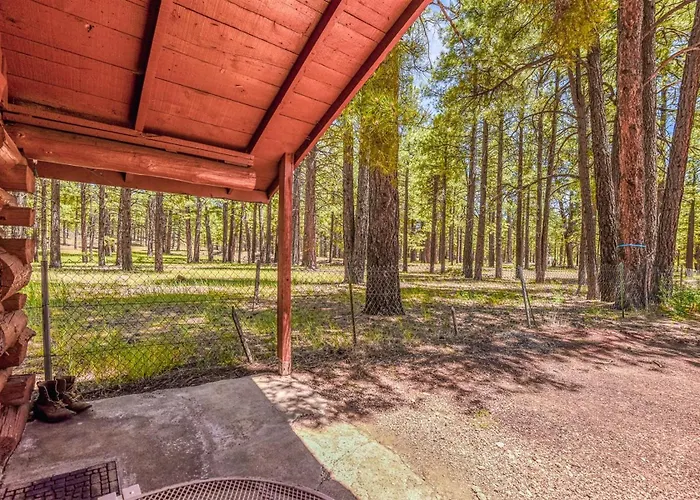 Rogers Historic Log In The Woods Near Grand Canyon Flagstaff Holiday home Parks