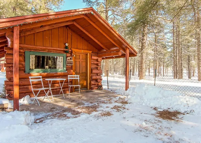 Holiday home Rogers Historic Log In The Woods Near Grand Canyon Flagstaff *